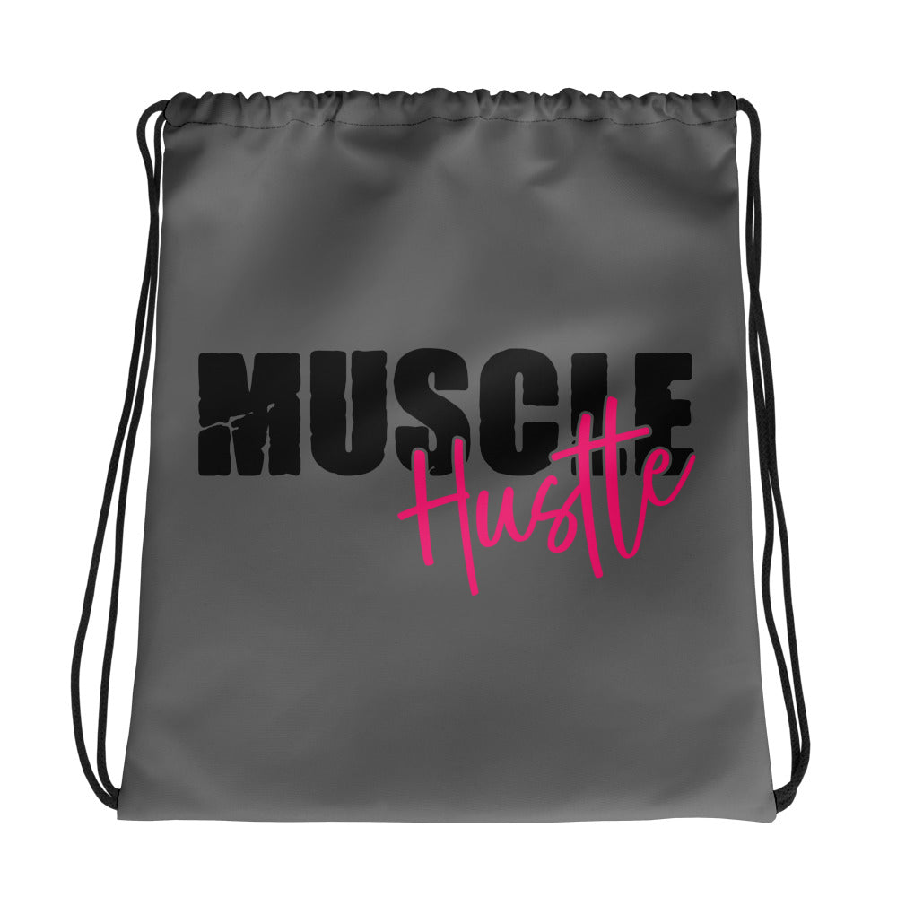 Muscle Hustle. Drawstring bag