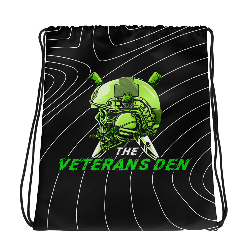 The Veterans Den Tactical cross knives. Drawstring bag