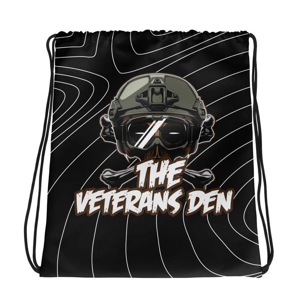 The Veterans Den tactical crossbones - Drawstring bag