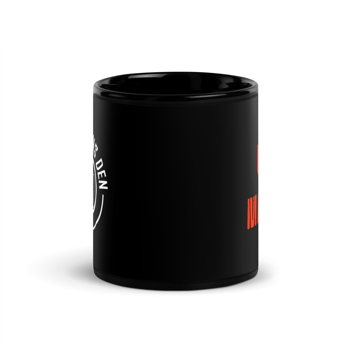 Veterans Den Marine. Black Glossy Mug