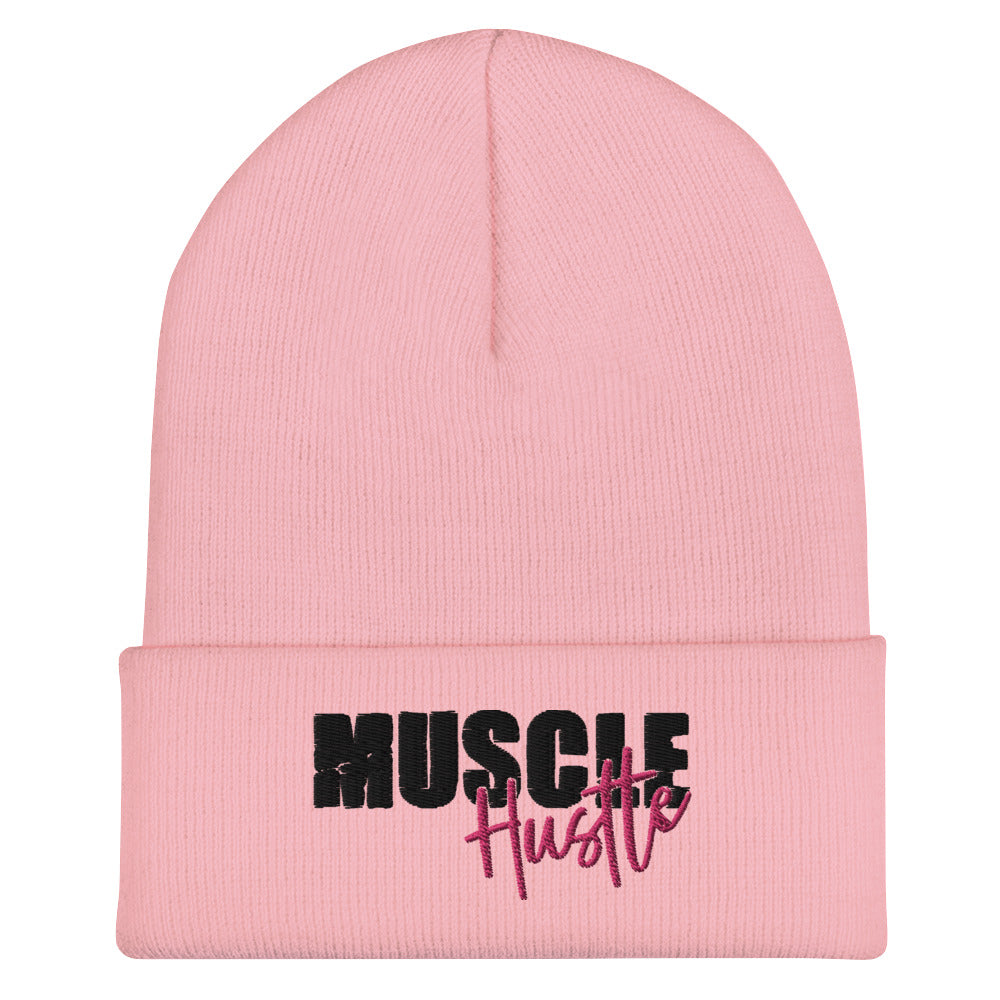 Muscle Hustle. Cuffed Beanie