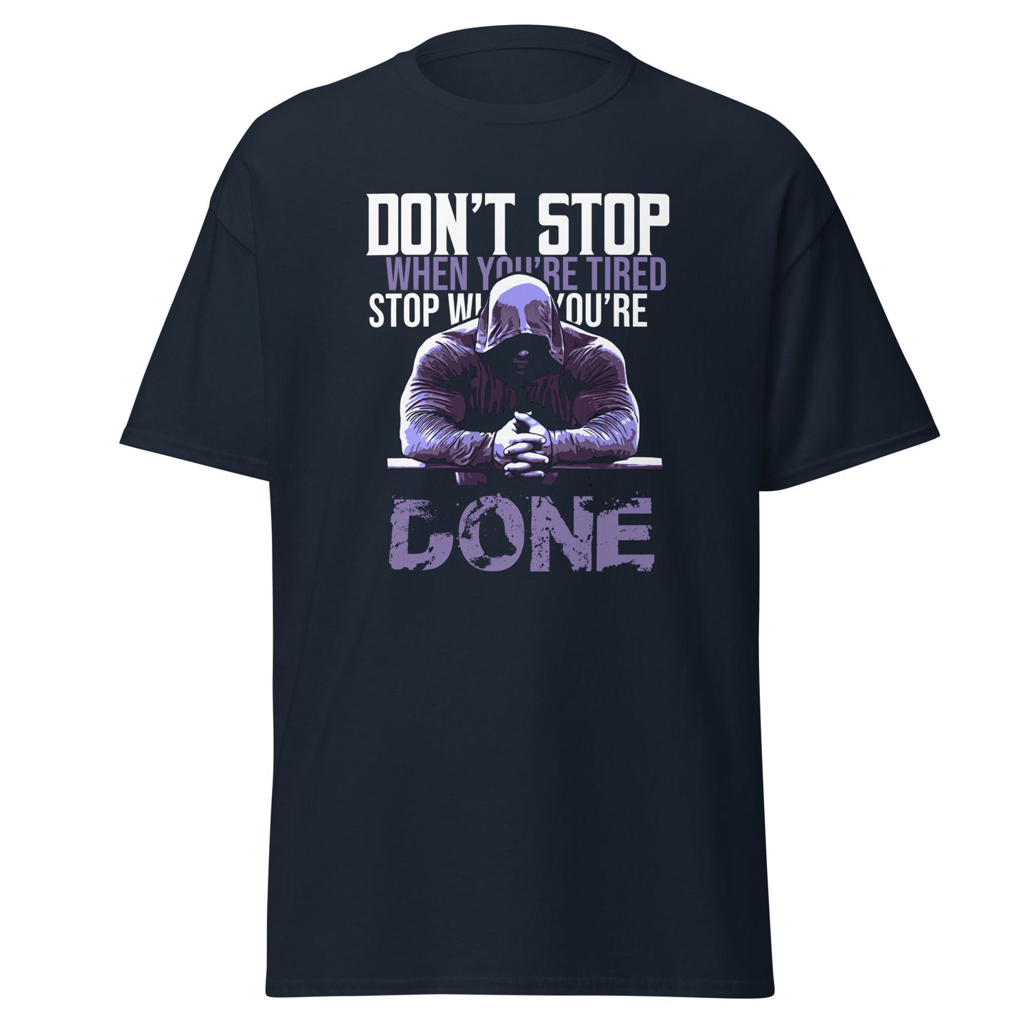 Don't Stop. Men's classic tee