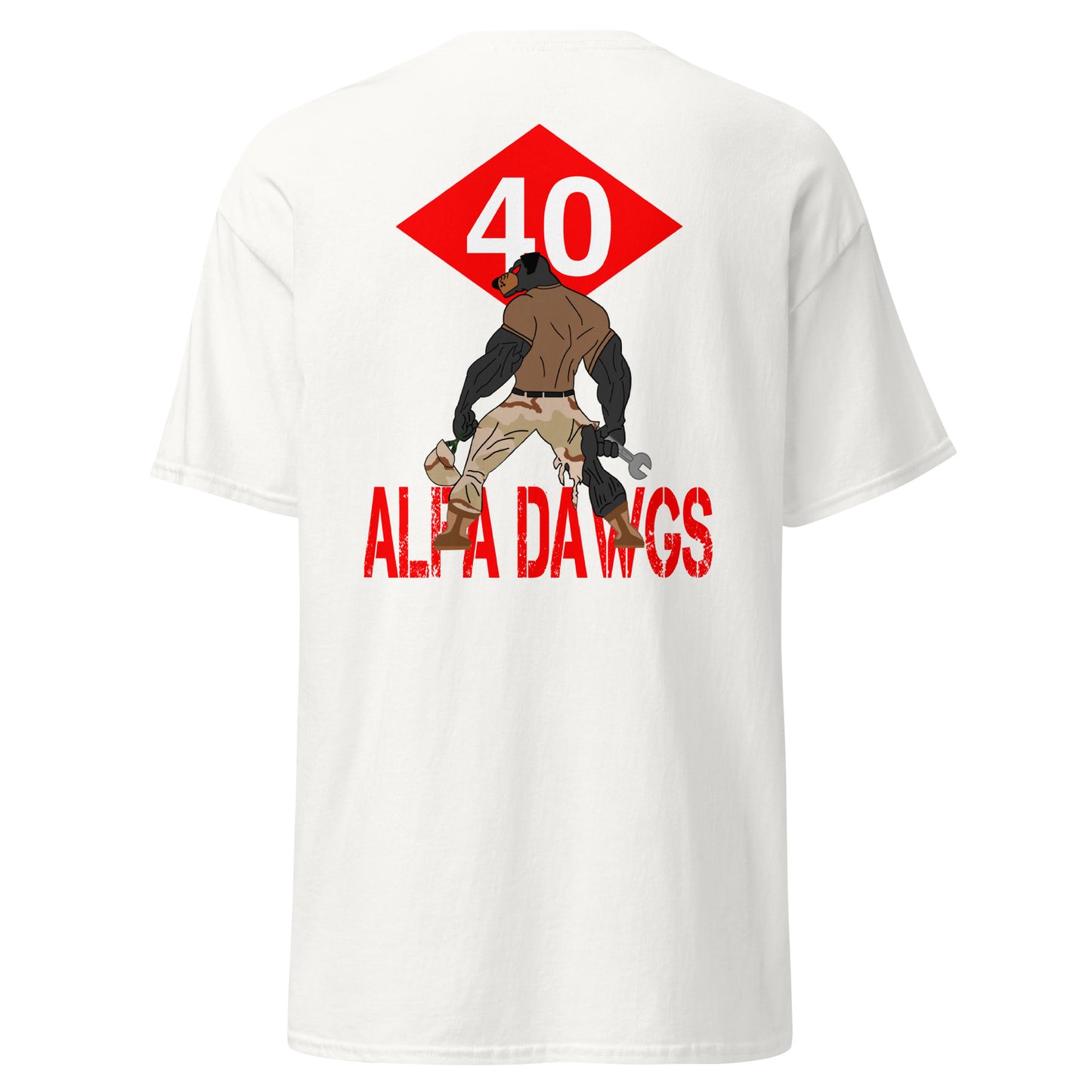 A.co NMCB 40. Men's classic tee