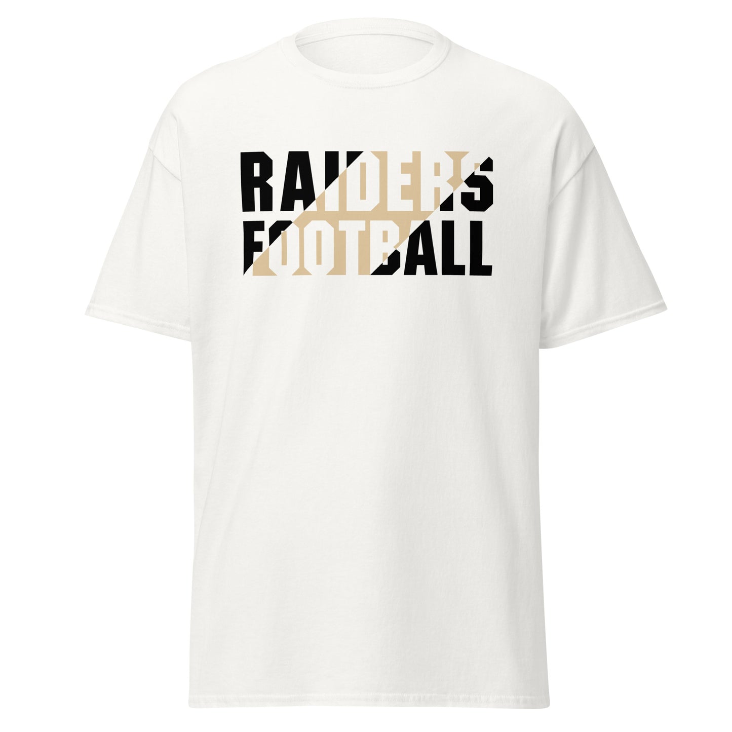 Raider Football Vegas Gold. Men's classic tee