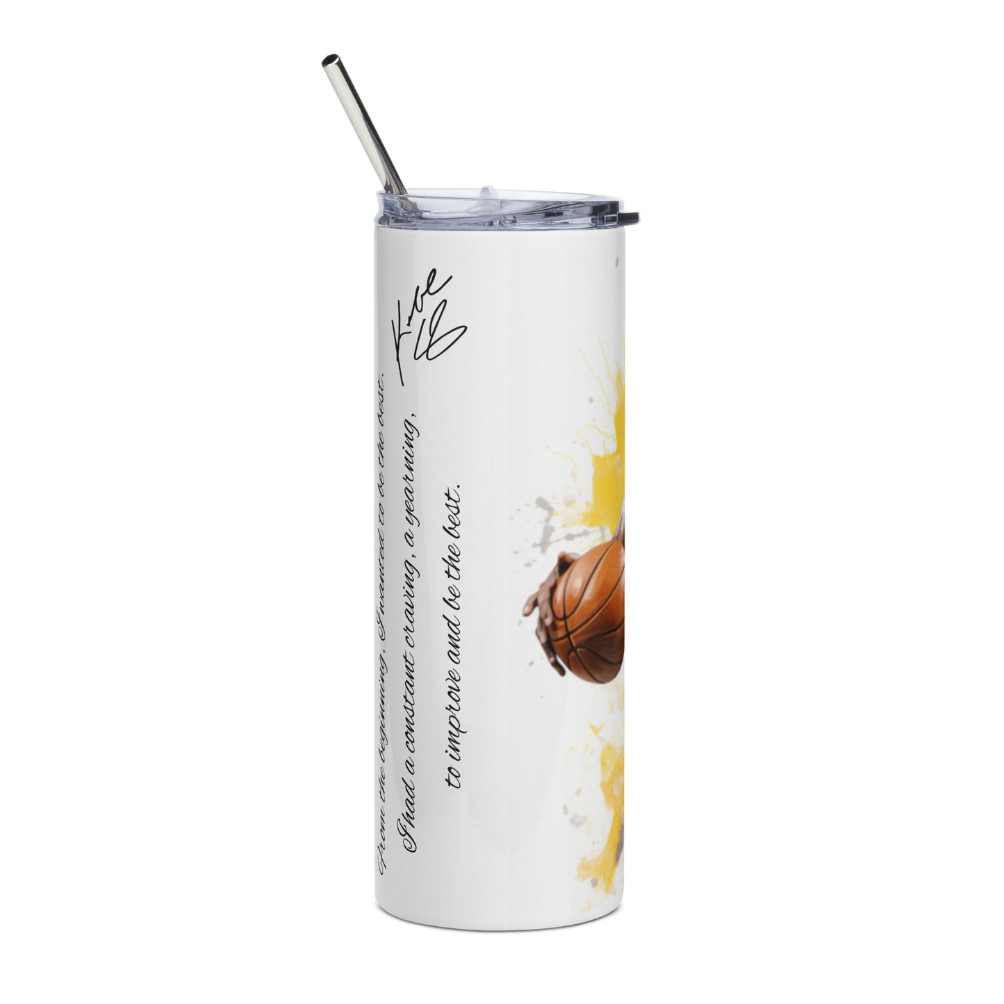 "Be the Best" Mamba. Stainless steel tumbler