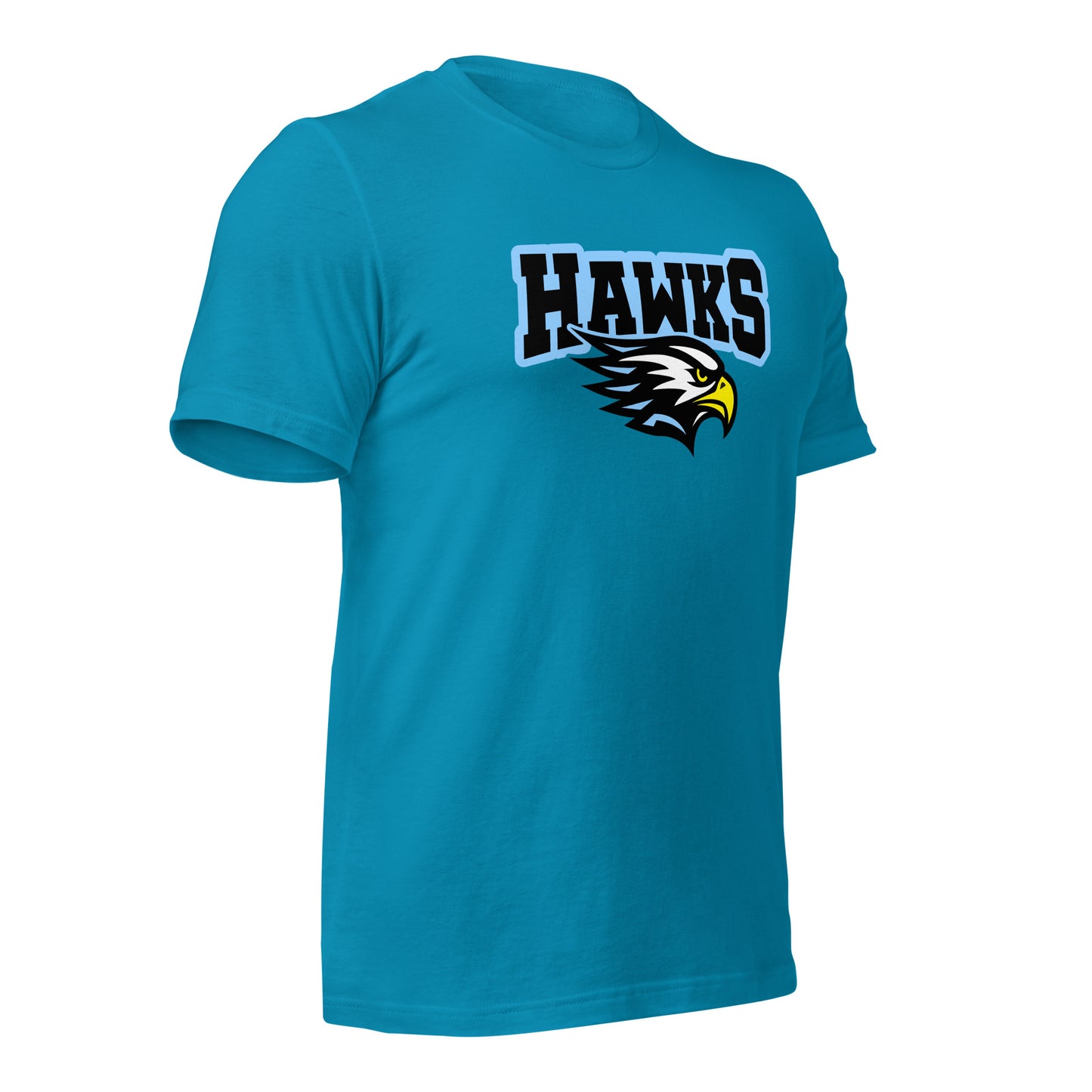 Hawks BLU BG.Unisex t-shirt