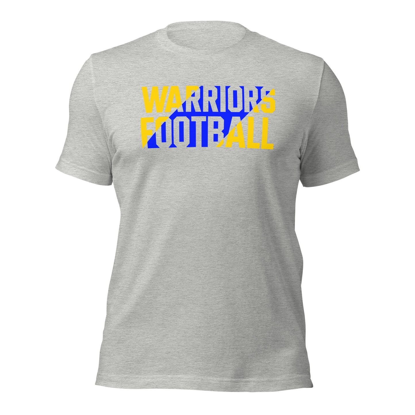Warriors football. Unisex t-shirt