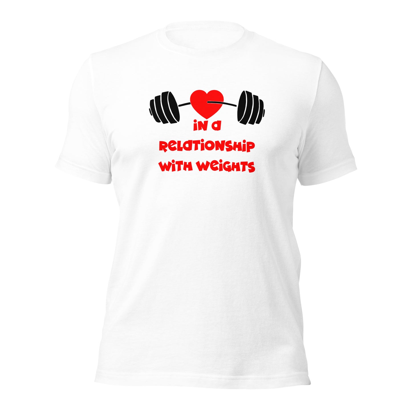 In a relationship with weights. Women's Relaxed T-Shirt
