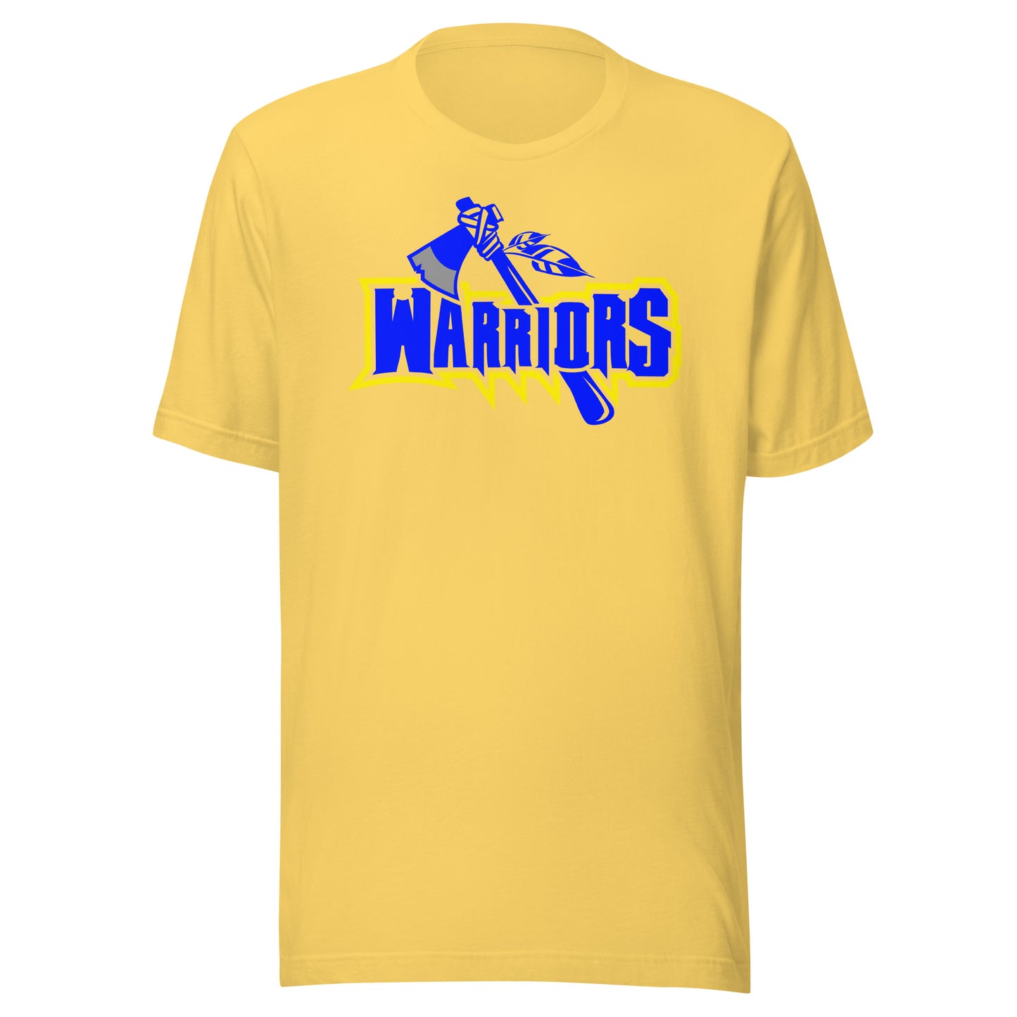 Warriors blue ax. Unisex t-shirt