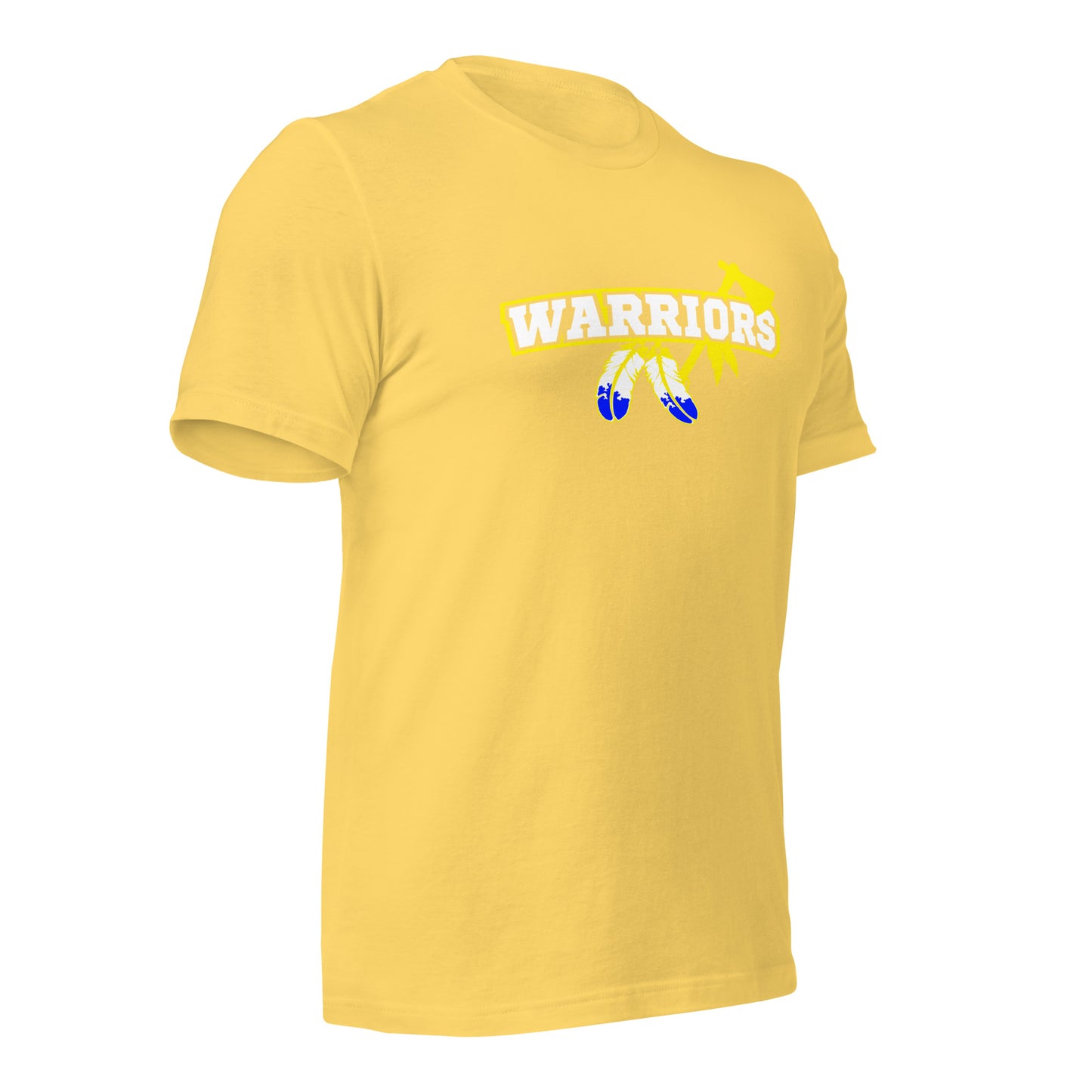 SP Warriors logo yellow ax. Unisex t-shirt