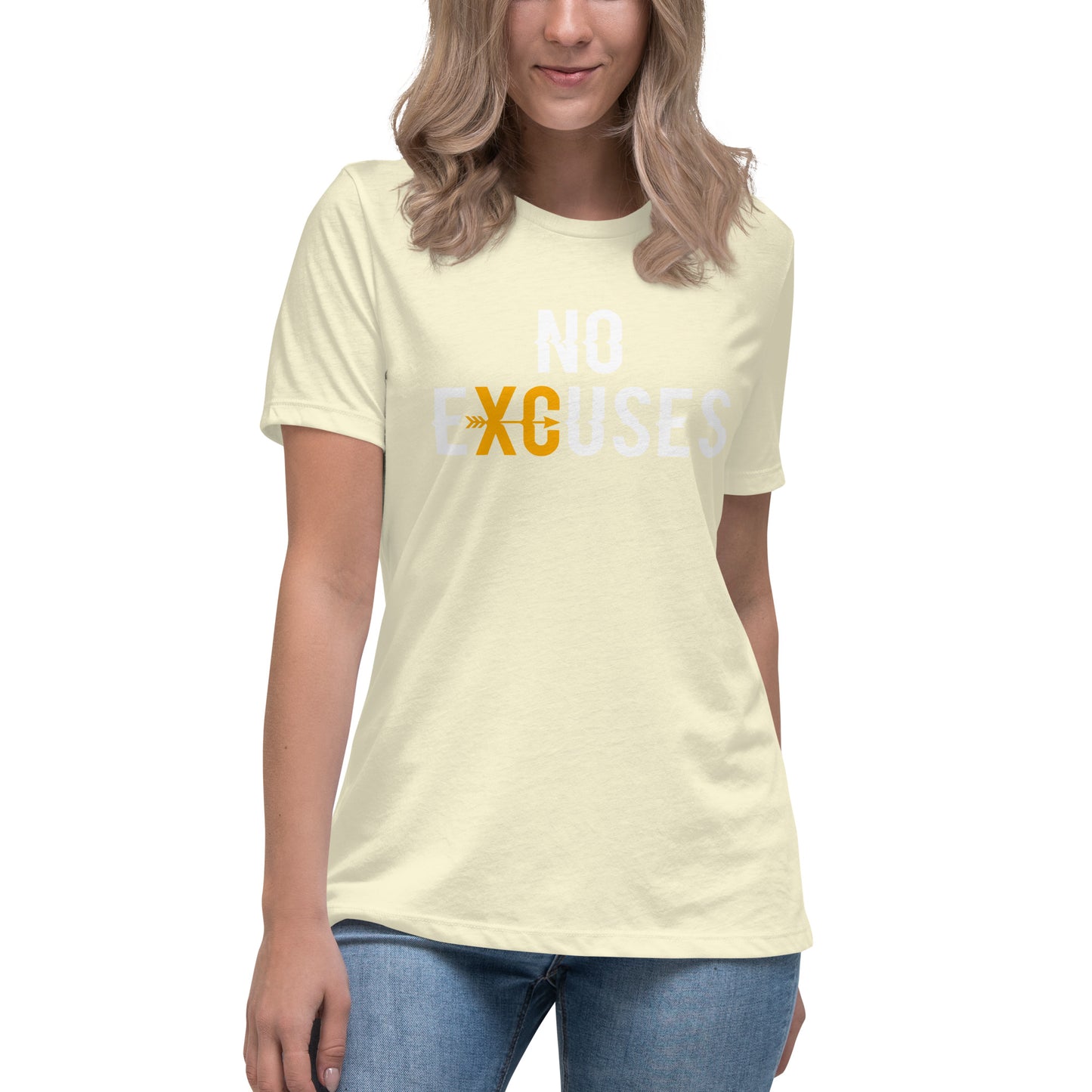 No Excuses XC. Women's Relaxed T-Shirt