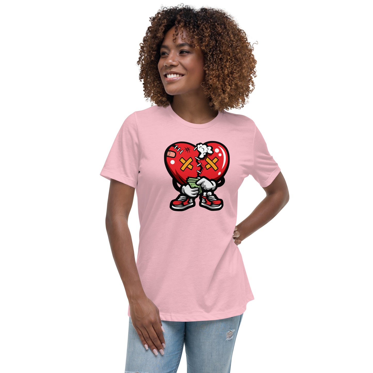 Money over Love. Women's Relaxed T-Shirt