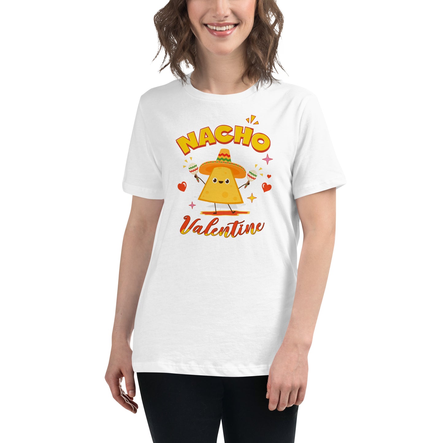 Nacho Valentine. Women's Relaxed T-Shirt